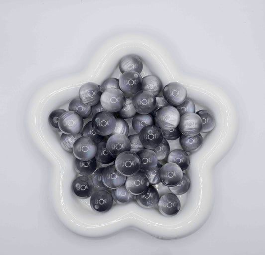 Cateye 16mm Beads - Black