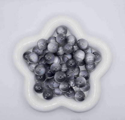 Cateye 16mm Beads - Black